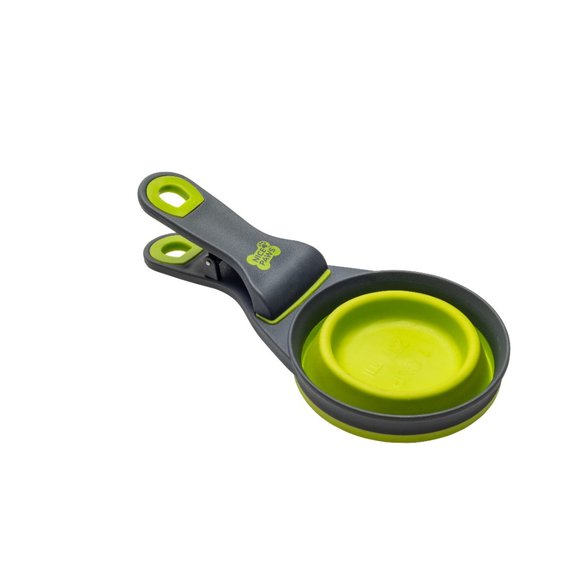 Nice Paws Pet Collapsible Food Scoop (Green) - Picture 4 of 4